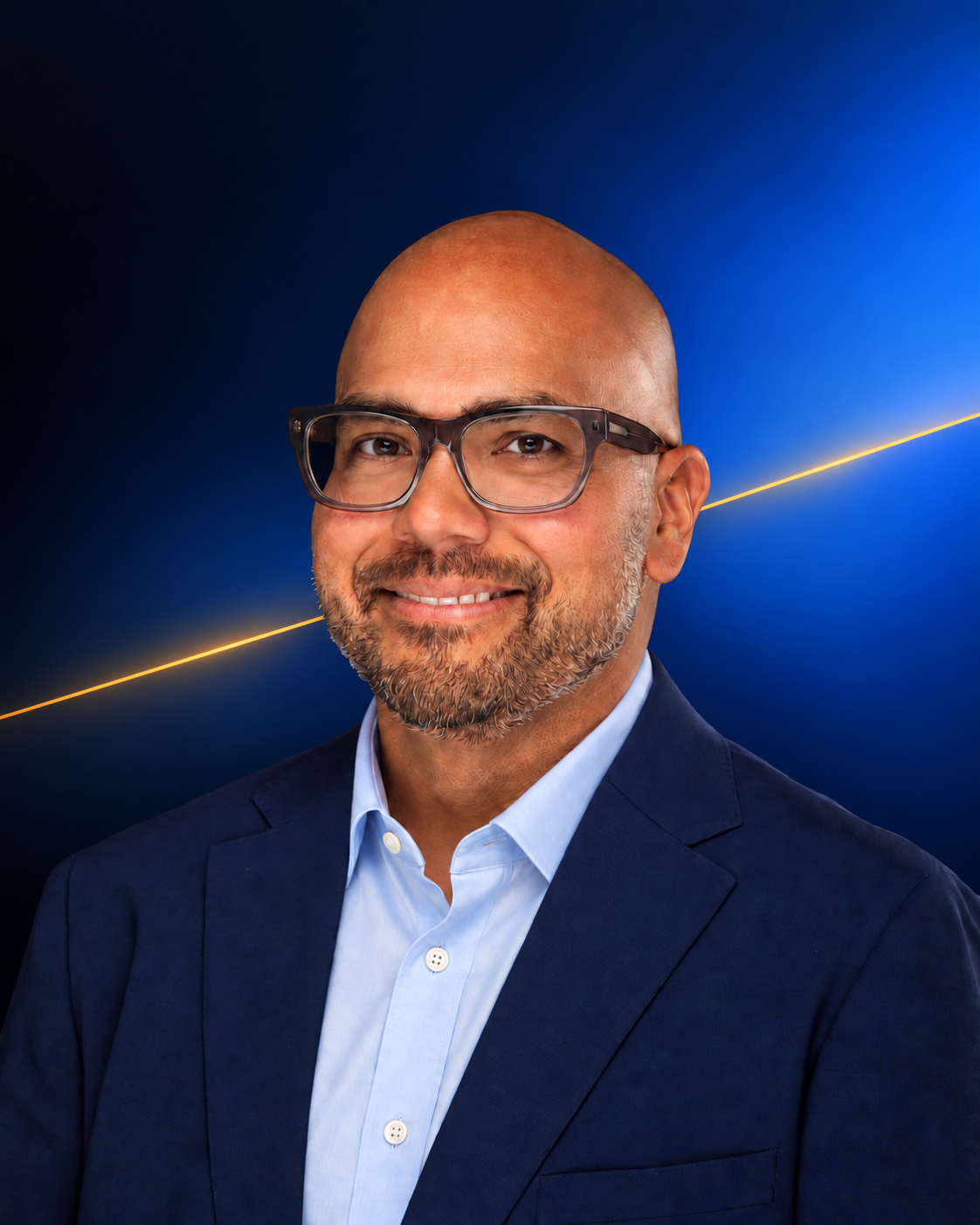 Portrait of Andrew Ramsammy, founder of Equimedia Advisors