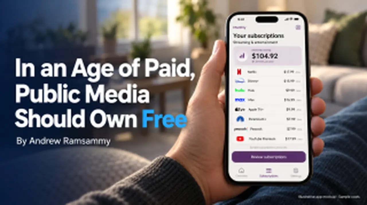 Hero artwork for In an Age of Paid, Public Media Should Own Free